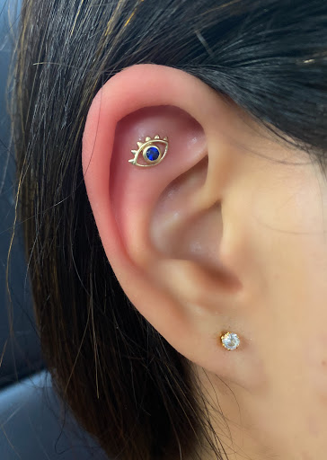 Explore heart nipple tattoo ideas, creative tattoo ideas in Springfield, available at Body Piercing By Qui Qui