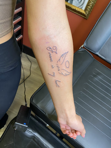 Explore male ankle tattoo ideas, creative tattoo ideas in Laconia, available at Circus Tattoo