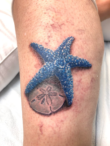 Explore frame tattoo ideas, creative tattoo ideas in Englewood, available at Point of Entry Tattoo