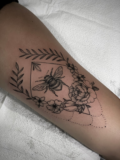 Explore under butt tattoo ideas, creative tattoo ideas in Springfield, available at Triumph Tattoo