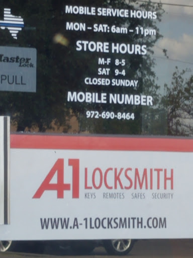 Locksmith «A-1 Locksmith - Dallas», reviews and photos, 2685 Walnut Hill Ln, Dallas, TX 75229, USA