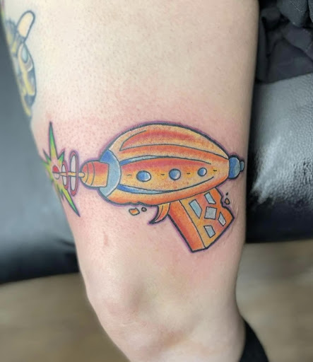 Explore 4 name tattoo ideas, creative tattoo ideas in Abilene, available at Sacred Art