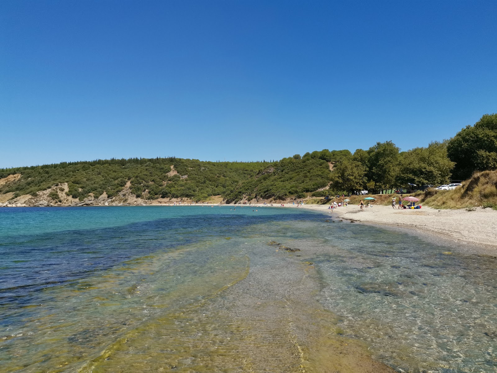 Foto von Uzundere beach mit geräumige bucht