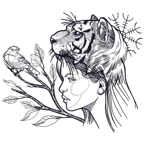 Explore little ghost tattoo ideas, creative tattoo ideas in Hilliard, available at 22 Caliber Tattoo Mega Studio