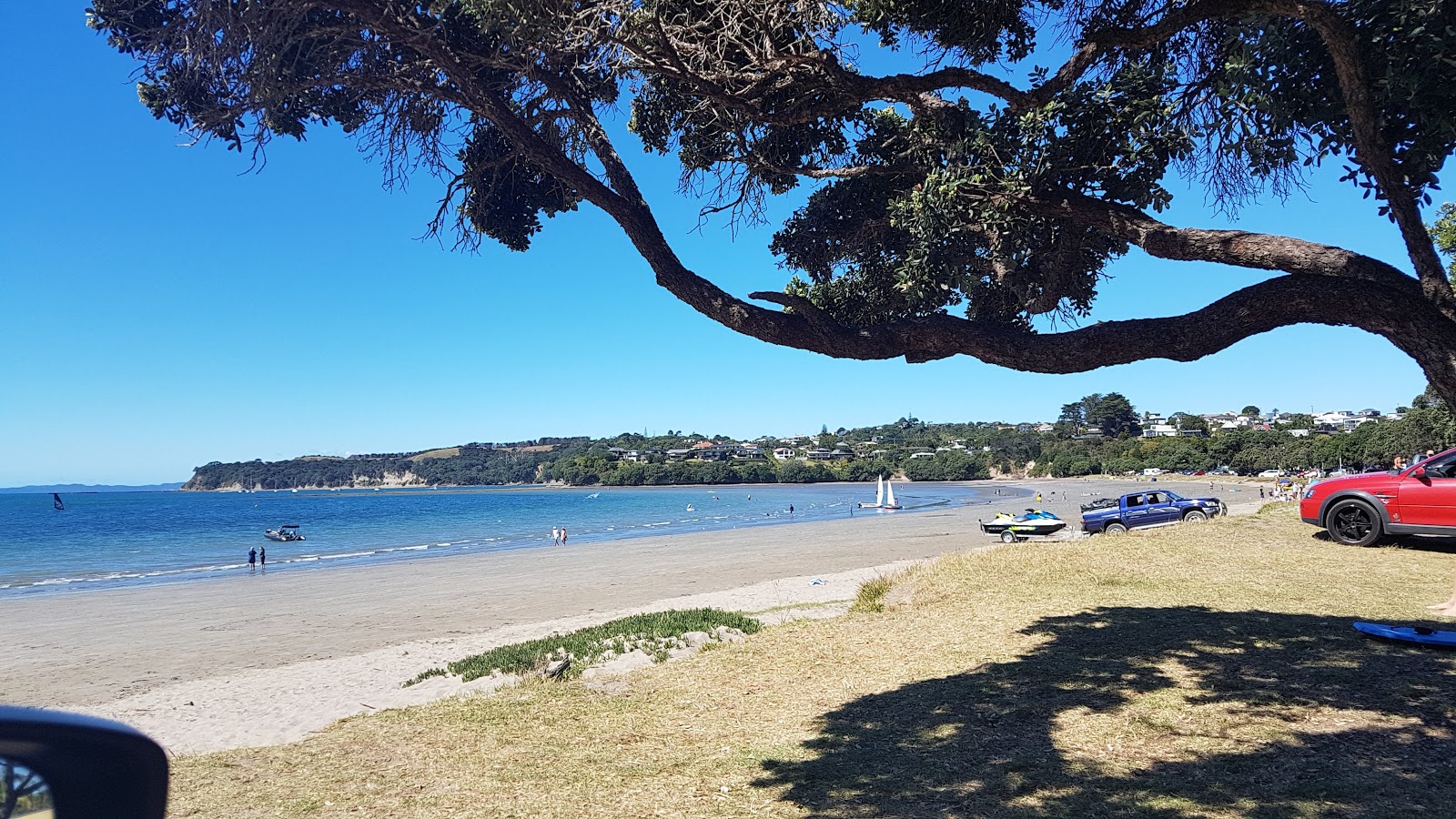 Φωτογραφία του Big Manly Beach με καφέ άμμος επιφάνεια
