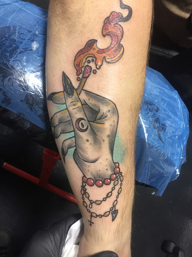 Explore neck tattoos ideas, creative tattoo ideas in Madison, available at ART IMMORTAL TATTOO