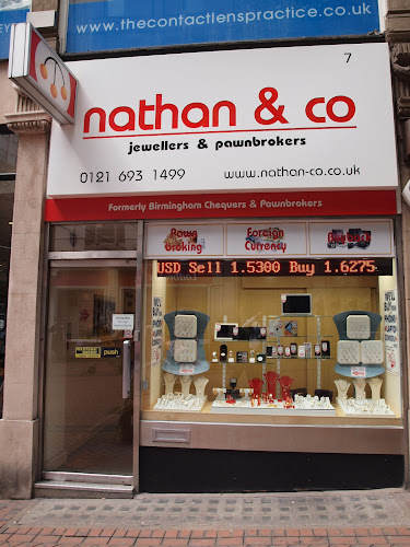 Nathan & Co Birmingham - Pawnbroker - Currency Exchange - Buyback - Birmingham