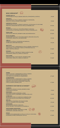 Menu / carte de Hubberia meatpub à Noci