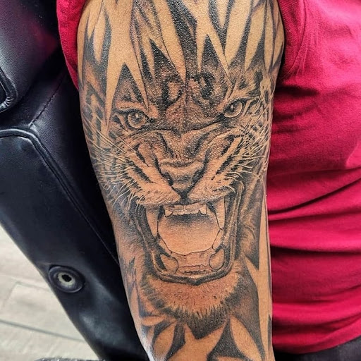 Explore tattoo ideas symbolizing strength, creative tattoo ideas in Monroe Township, available at Ink Therapy Tattoo