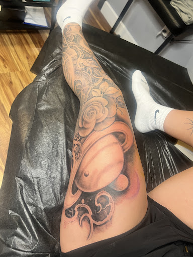 Explore evil eye tattoo ideas, creative tattoo ideas in West Linn, available at Dead Gods Tattoo