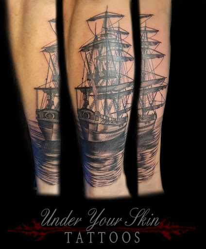 Explore giving tree tattoo ideas, creative tattoo ideas in Green Cove Springs, available at Under Your Skin Tattoos