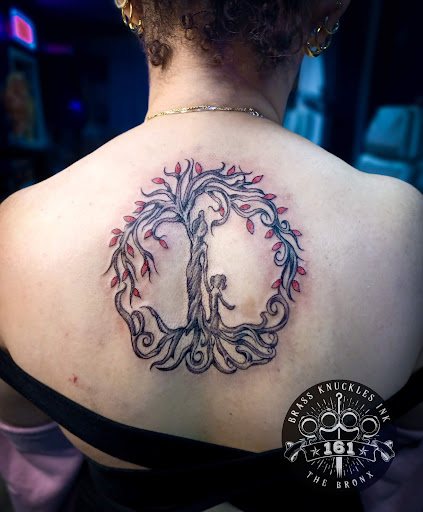 Explore japanese tattoo idea, creative tattoo ideas in Bronx, available at Brass Knuckles Ink Tattoo Studio