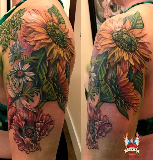 Explore tattoo ideas side, creative tattoo ideas in Spokane, available at Moms Custom Tattoo & Body Piercing