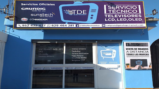 TDE electrónica Servicio Tecnico - Reparación de Televisores - Servicio Oficial Grundig Málaga en Málaga, Málaga