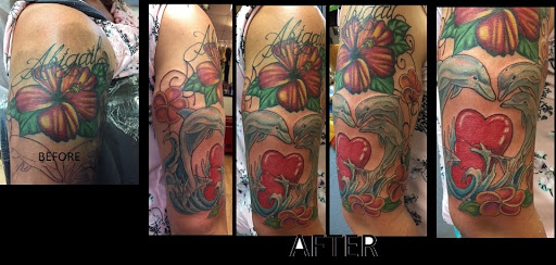 Explore fox racing tattoo ideas, creative tattoo ideas in Jackson, available at Tattoo Bettys