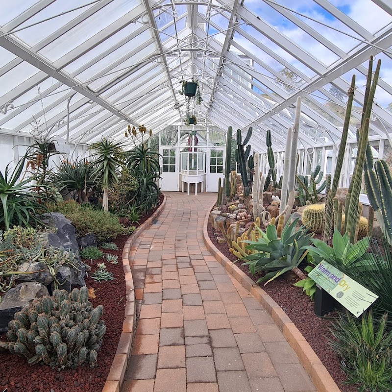 Dunedin Botanic Garden Winter Garden Glasshouse