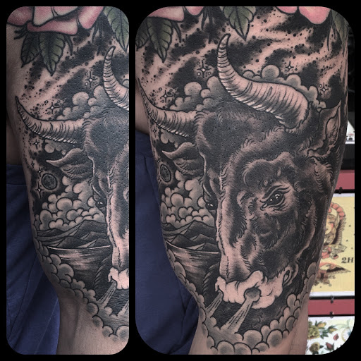 Explore jordan tattoo ideas, creative tattoo ideas in Golden, available at Great Day Tattoo