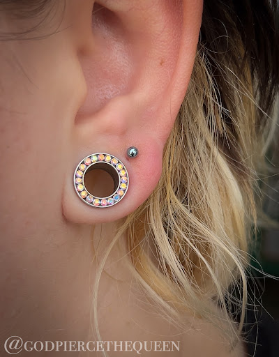 Explore harry potter sleeve tattoo ideas, creative tattoo ideas in Terre Haute, available at Piercings by Brett Rice - godpiercethequeen