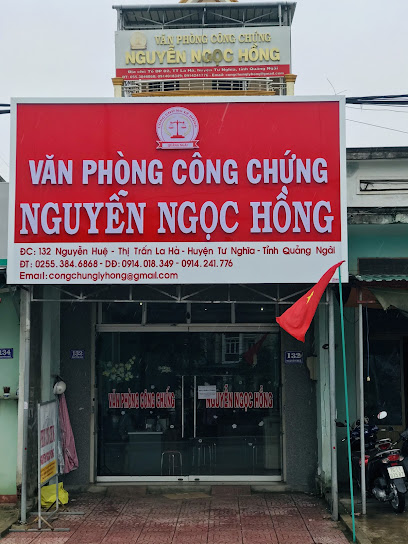 Văn Phòng Công Chứng Nguyễn Ngọc Hồng