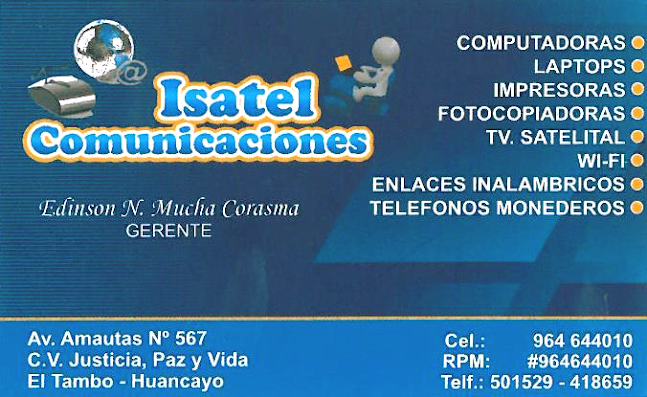 ISATEL COMUNICACIONES - Huamancaca Chico