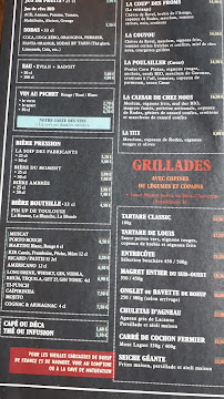 Carte du Le Billot de Léon - Restaurant Burgers Grill Pizzas à Villefranche-de-Lauragais