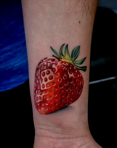 Explore emo anime tattoo ideas, creative tattoo ideas in Redlands, available at Poch