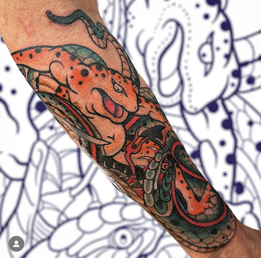 Explore tattoo ideas grandchildren, creative tattoo ideas in Marietta, available at The Queen Bee Tattoo and Piercing Parlour