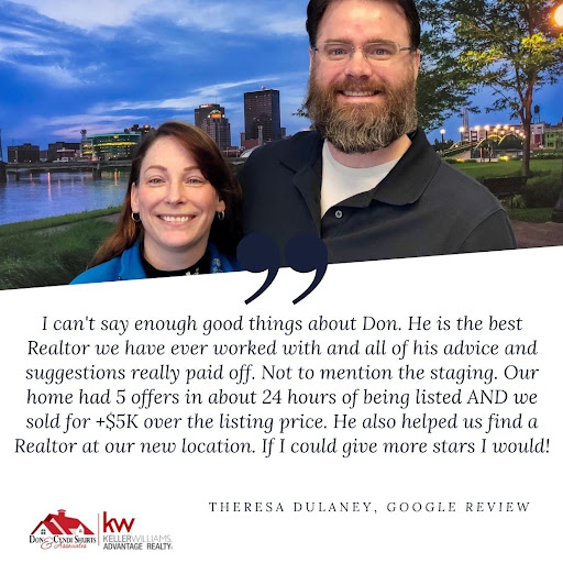 Real Estate Agents «Don & Cyndi Shurts - KELLER WILLIAMS ADVANTAGE REAL ESTATE», reviews and photos, 50 Chestnut St suite 220, Beavercreek, OH 45440, USA