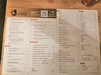 Restaurant Taverna Etrusca à Viterbo (le menu)