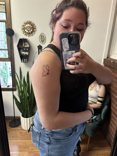 Explore small hawaiian tattoo ideas, creative tattoo ideas in Asheville, available at Drawing Board Tattoo