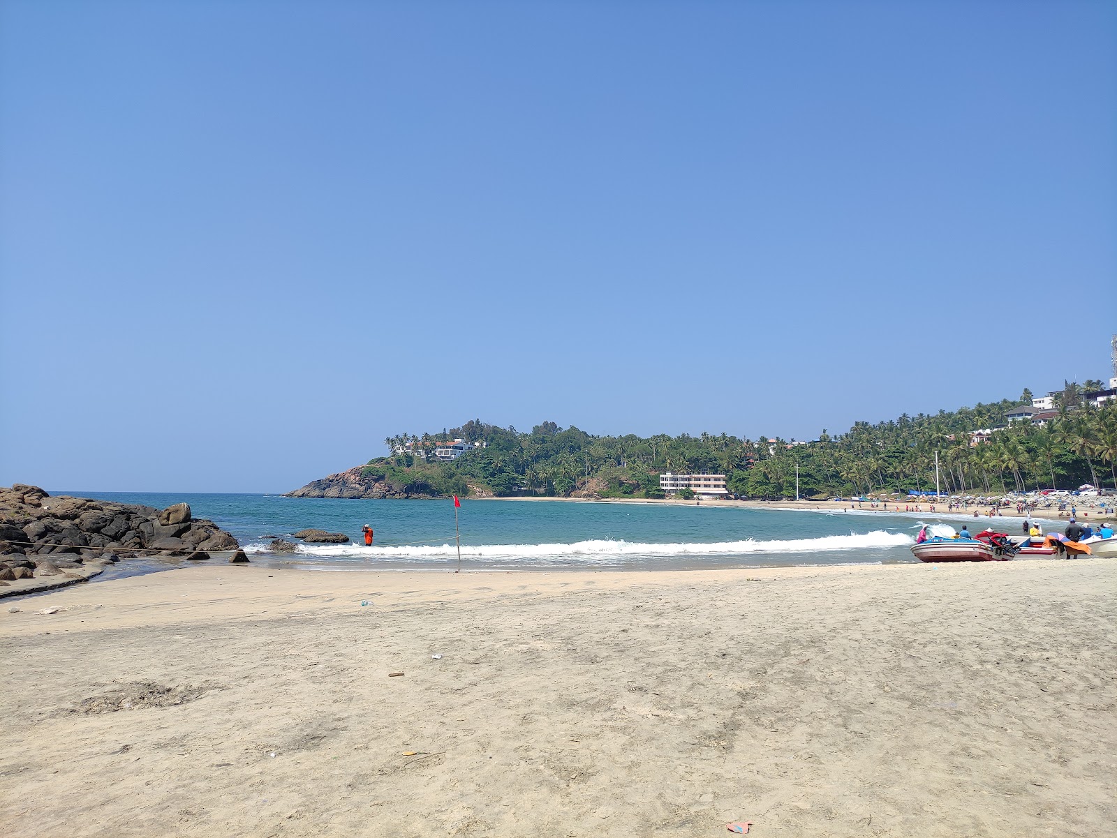 Foto van Kovalam Beach - populaire plek onder ontspanningskenners