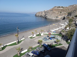 Foto von Playa de La Rabita mit lange, gerade küste
