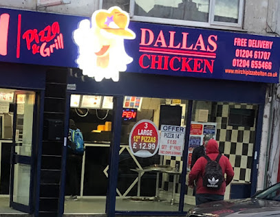 Mirchi Pizza & Grill Dallas Chicken - 254 St Helens Rd, Bolton BL3 3QA, United Kingdom