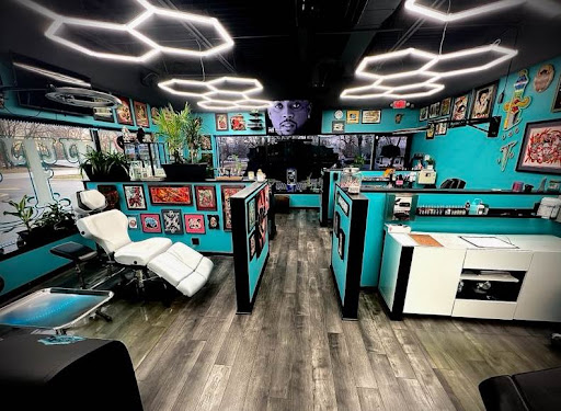 Explore great white shark tattoo ideas, creative tattoo ideas in Lockport, available at Archer Ink Tattoo