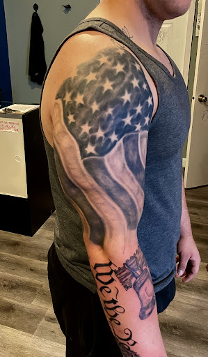 Explore tattoo ideas hearts name, creative tattoo ideas in Ottumwa, available at Family Tradition TattoosPiercings