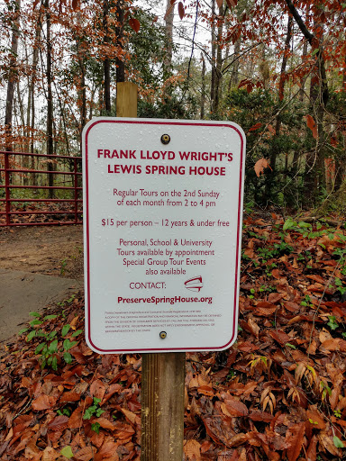 Tourist Attraction «Lewis Spring House - Frank Lloyd Wright», reviews and photos, 3117 Okeeheepkee Rd, Tallahassee, FL 32303, USA