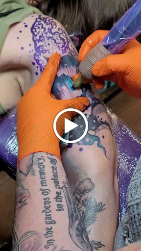 Explore peter pan tattoo ideas, creative tattoo ideas in Hillsboro, available at Reflections Art Gallery and Studio