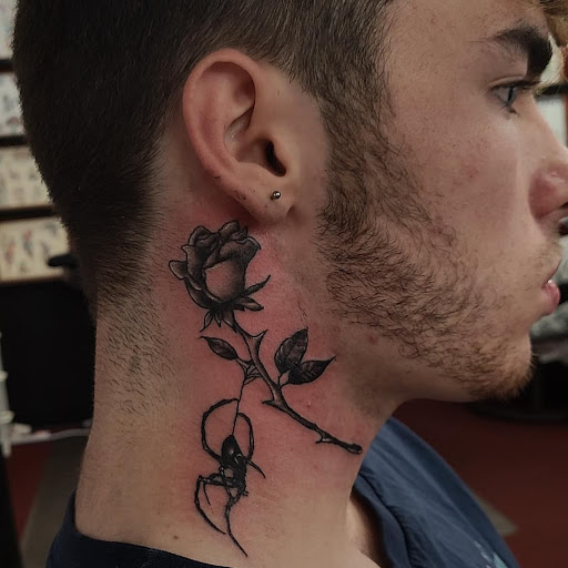 Explore tattoo scroll ideas, creative tattoo ideas in Valdosta, available at Acid Ink Tattoos