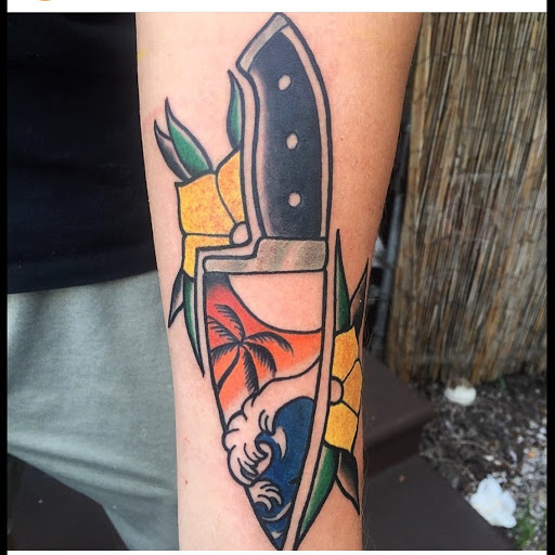 Explore tank tattoo ideas, creative tattoo ideas in Houston, available at Houston Heights Tattoo & Piercing