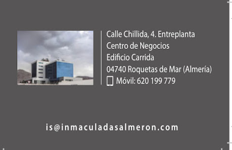 Despacho Jurídico Inmaculada Salmeron C. Chillida, 4, Entreplanta, 04720 Roquetas de Mar, Almería, España