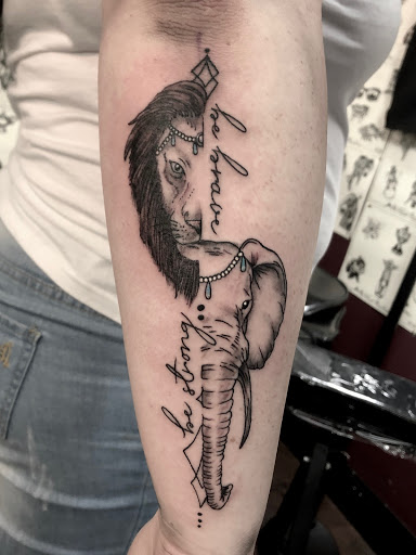 Explore knitting tattoo ideas, creative tattoo ideas in Douglasville, available at Long Island Ink Tattoo & Piercing