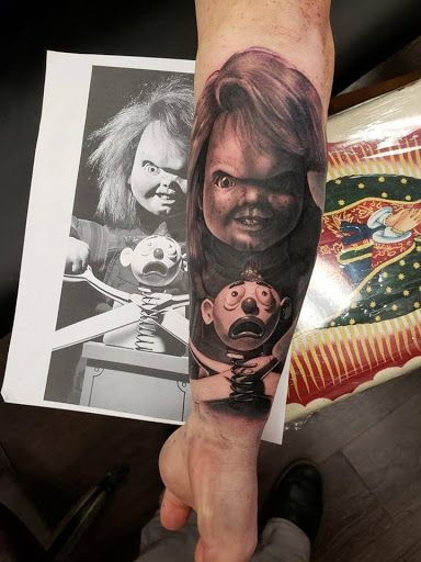 Explore kingdom hearts tattoo ideas, creative tattoo ideas in Utica, available at Red Raven Tattoo and Body Piercing