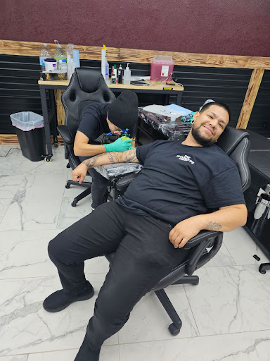 Explore tattoo ideas for music, creative tattoo ideas in Apple Valley, available at Saints X Sinners Tattoo