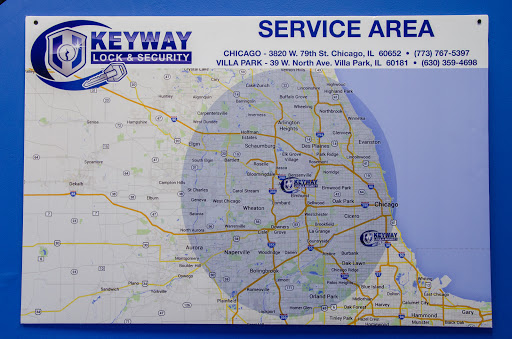 Locksmith «Keyway Lock & Security Company», reviews and photos, 39 W North Ave, Villa Park, IL 60181, USA