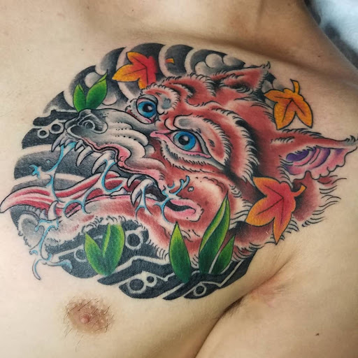 Explore women's sternum tattoo ideas, creative tattoo ideas in Virginia Beach, available at Studio Evolve