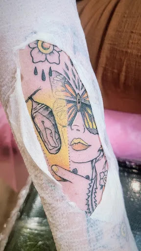 Explore bridge tattoo ideas, creative tattoo ideas in Carbondale, available at Bonedale Tattoo