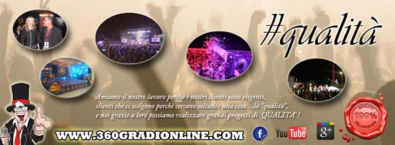 360 GRADI - Events and Shows Via Ricciotti, 8, 70043 Monopoli BA, Italia