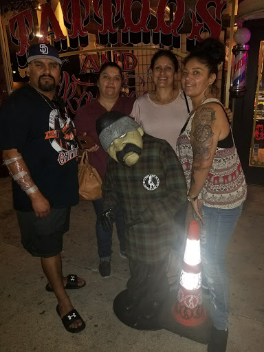 Explore cover up tattoo ideas for upper arm, creative tattoo ideas in Lemon Grove, available at Grosero Tattoo & Skate