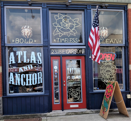 Explore booty tattoo ideas, creative tattoo ideas in Pittsburgh, available at Atlas and Anchor Tattoo