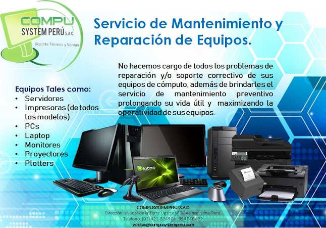 COMPUSYSTEM PERU SAC - Tienda de informática